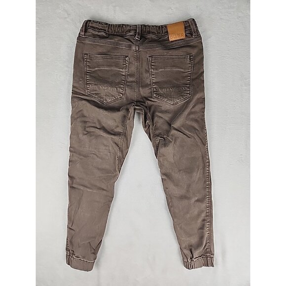 DU/ER N2X Jogger Pants Men's 32x29 Brown Slim Fit Stretch Drawstring MJNS1100 - Picture 7 of 13
